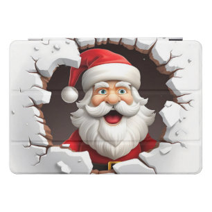 3D Santa Claus iPad Pro Cover