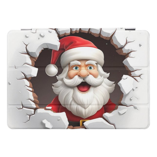 3D Santa Claus iPad Pro Cover (Horizontal)