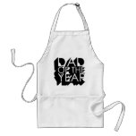 3D Shadow Dad of the Year Adult Apron