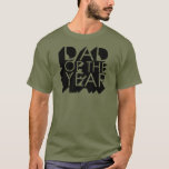 3D Shadow Dad of the Year T-Shirt