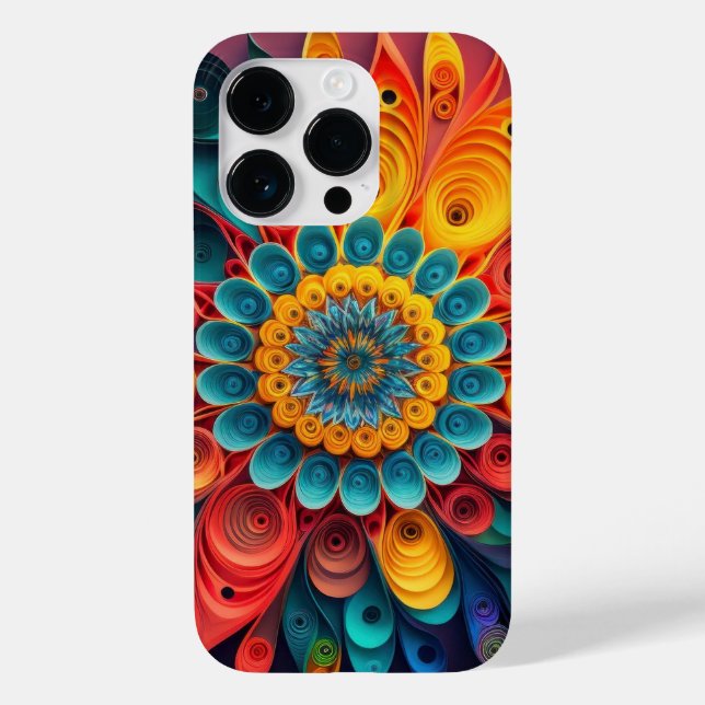 3D Single Flower  Case-Mate iPhone Case (Back)