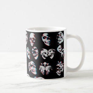 3D Skulls: Custom Coffee Mug
