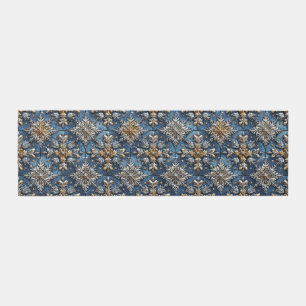 3d snowflakes outdoor rug