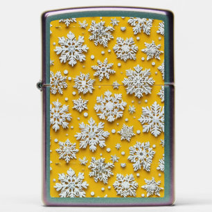 3d snowflakes zippo lighter