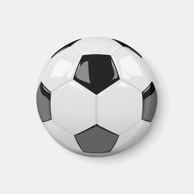 3D soccer ball Magnet (Front)