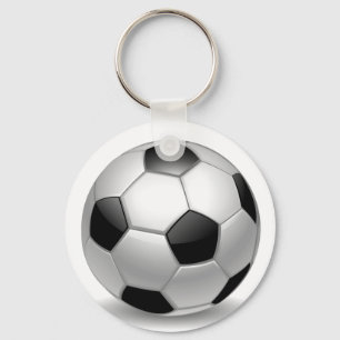 3D Soccer Football Keychain