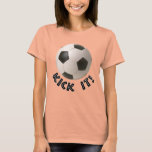 3d Soccerball Sport Kick It T-shirt at Zazzle