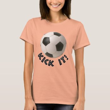 3d Soccerball Sport Kick It T-shirt by mystic_persia at Zazzle