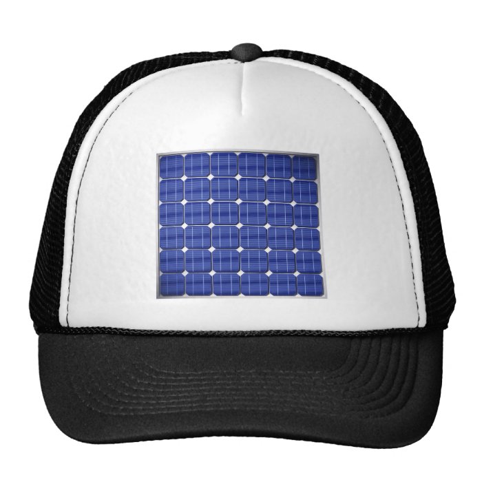 3d solar panel trucker hats