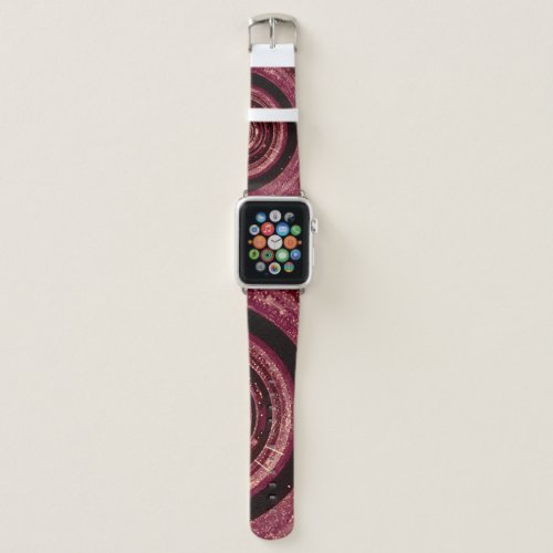 3D space sci_fi background Apple Watch Band