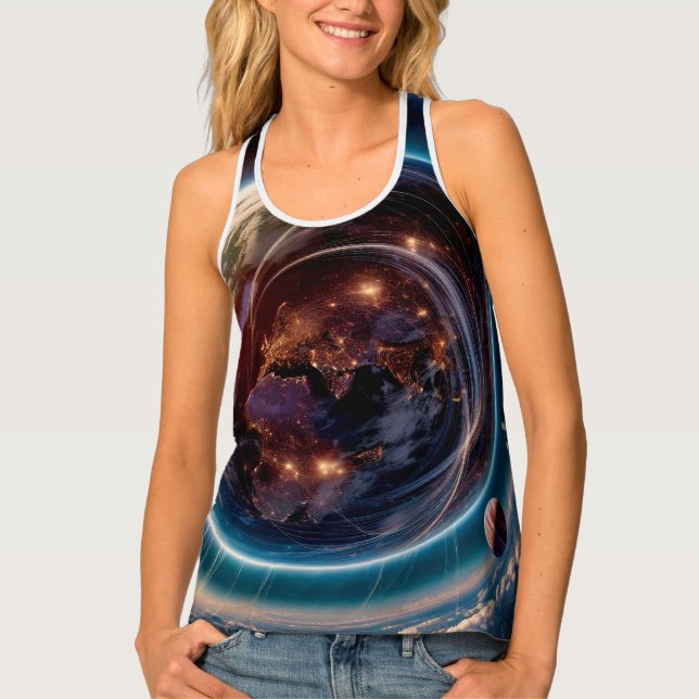 3D Sphere 01 Tank Top (Front)