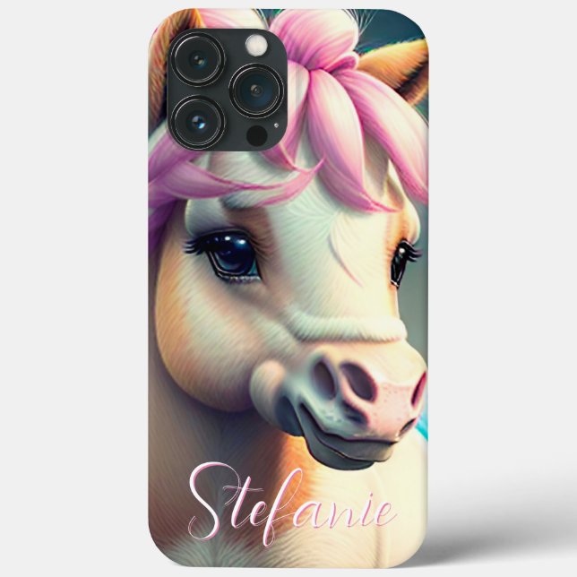3D Spirit Pony 1 Case-Mate iPhone Case (Back)