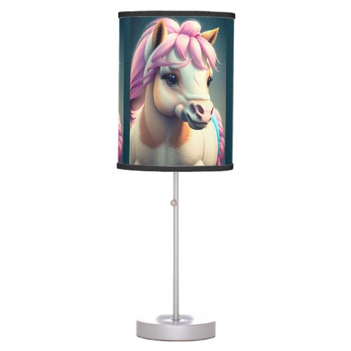 3D Spirit Pony 1 Table Lamp