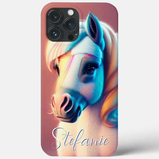3D Spirit Pony 3 Case-Mate iPhone Case (Back)