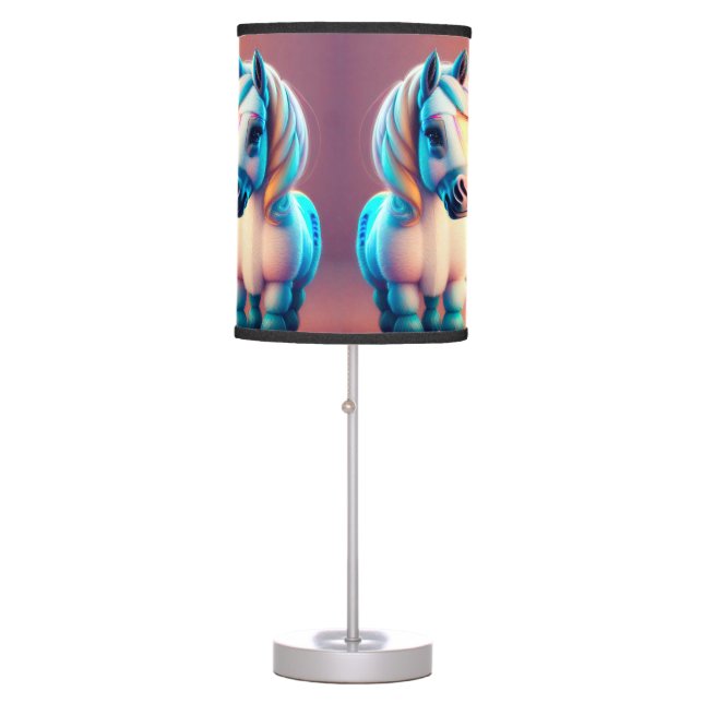 3D Spirit Pony 3 Table Lamp (Front)