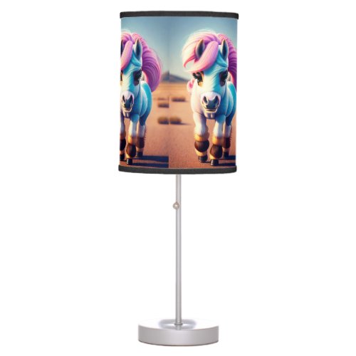 3D Spirit Pony 4 Table Lamp