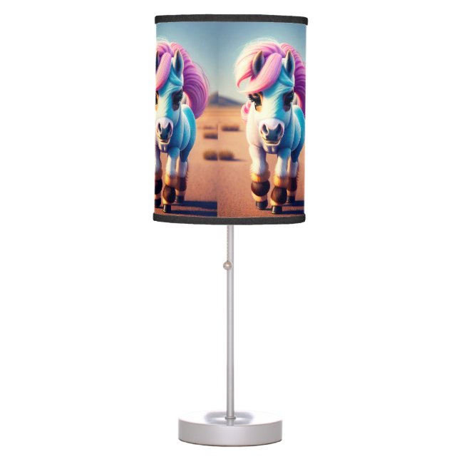 3D Spirit Pony 4 Table Lamp (Front)
