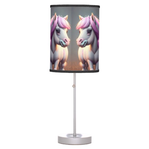 3D Spirit Pony 5 Table Lamp