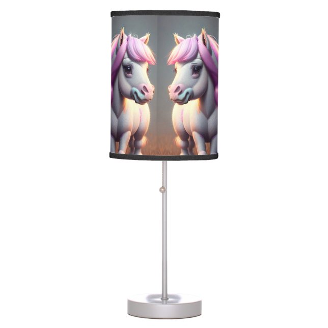 3D Spirit Pony 5 Table Lamp (Front)