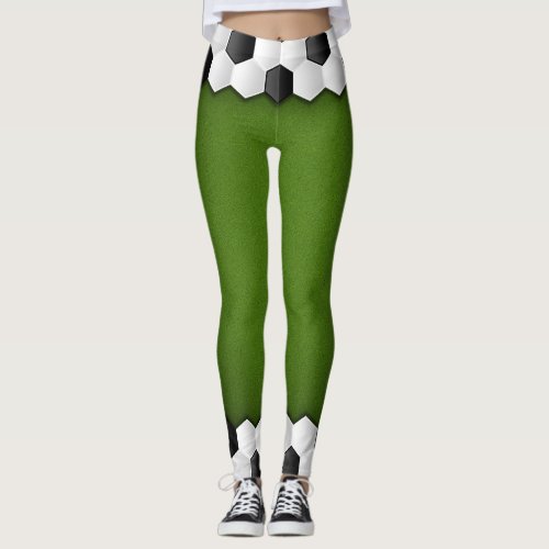 3d Sports Pattern Design  Leggings