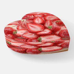 3D Strawberry Cake Paperweight