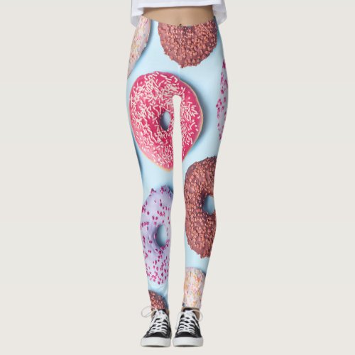 3d Stunning Sports Pattern  Leggings