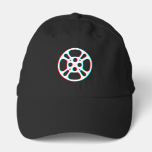 3D Style Film Reel Hat