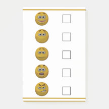 3d Style Mood Check Emoticon