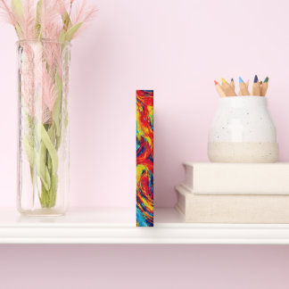 3D Style Oil painting Foil Guest Book