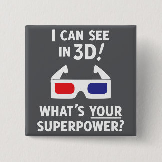 3D Superpower Button