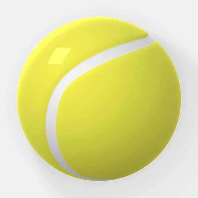 3D tennis ball Paperweight (Front)