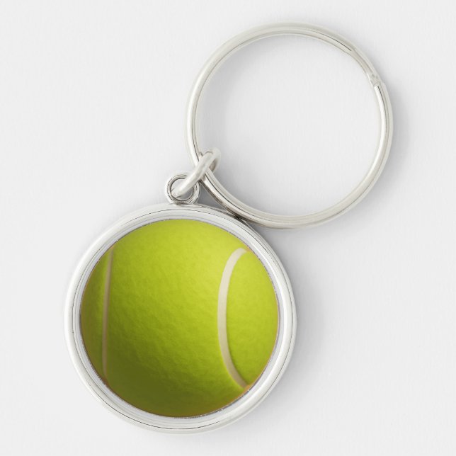 3D Tennis Design – Custom Option keychain (Front)