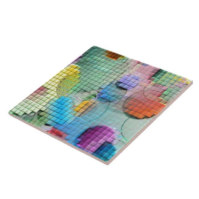 3D Tiled Abstract Tile (Side)