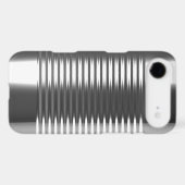 3d Tin Can Texture Case-Mate iPhone Case (Back (Horizontal))