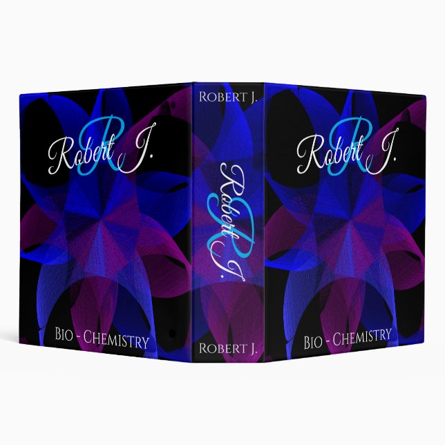 3D To 2D Cylinder Ring Geometric Binder (Background)