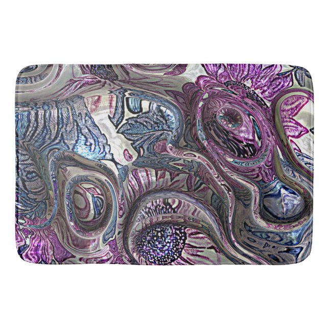 3d twist 01 bath mat (Front)