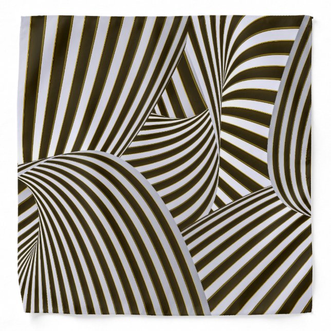 3D Twists Bandana (Front)