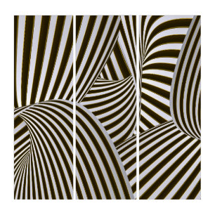 3D Twists Wall Art Set