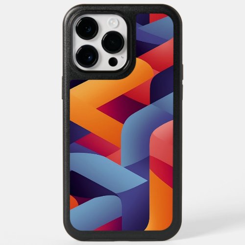 3D Vibrant Geometric Pattern 2  OtterBox iPhone 14 Pro Max Case