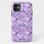 3d violet mermaid scales iPhone 11 case