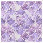 Blue and Purple Mermaid Scales Fabric