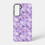 3d violet mermaid scales samsung galaxy s21 case