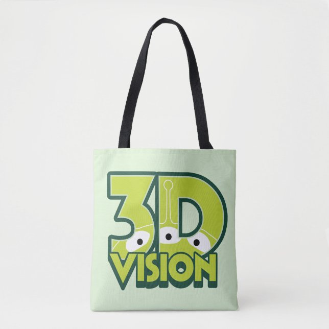 3D Vision Tote Bag (Front)