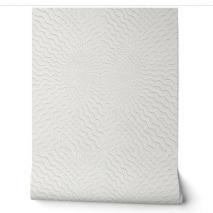 3D White Wave texture Panels - Self-Adhesive Wallpaper