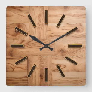 3D wood carving Wall Art & Décor Clock
