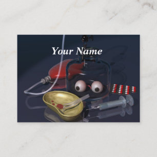 3DCG japanese horror Business Card