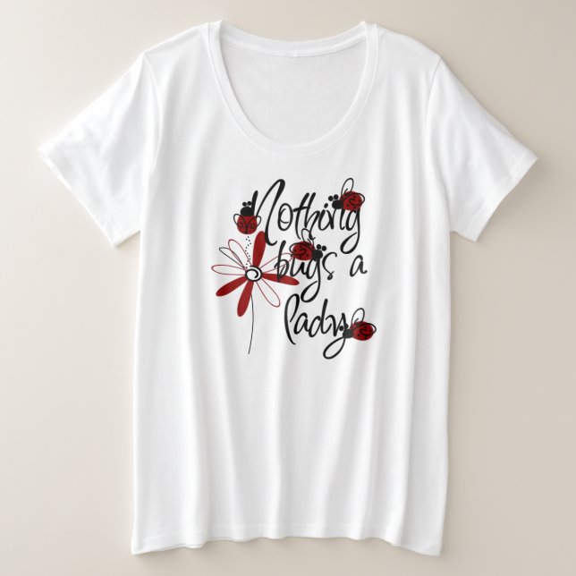 #3Double sided Pick your size!  Plus Size T-Shirt (Design Front)