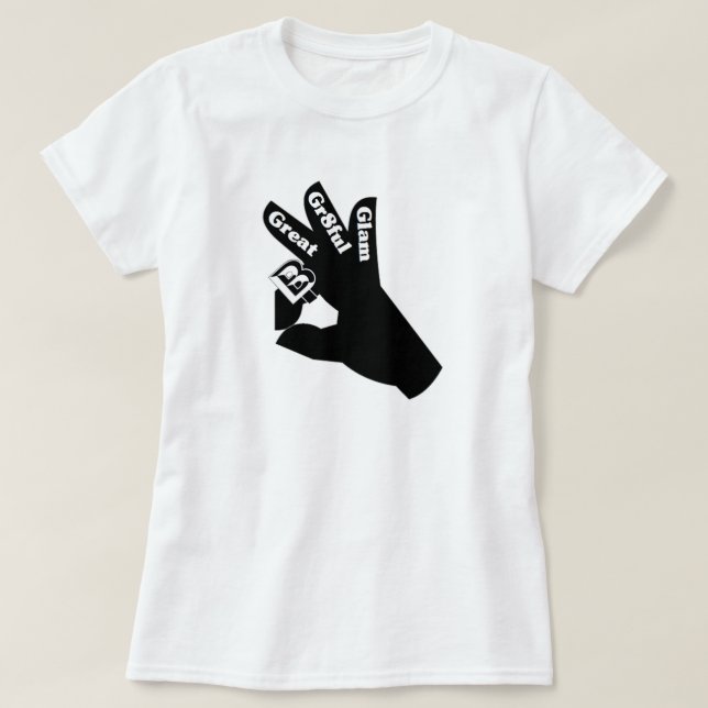 3G Hand T-Shirt (Design Front)