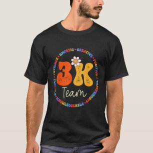 3K Team Crew Squad Teacher Kindergarten Kinder Ele T-Shirt