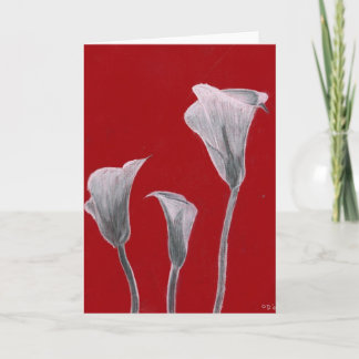 3lilies card